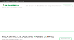 Desktop Screenshot of lasanitariavannini.com